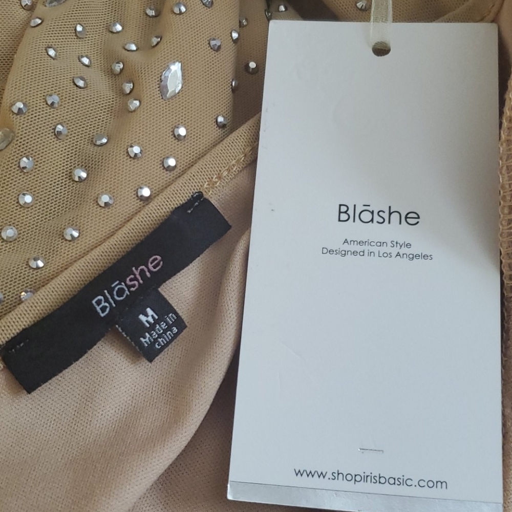 New with tag Blashe nude dress size M - Picture 10 of 10